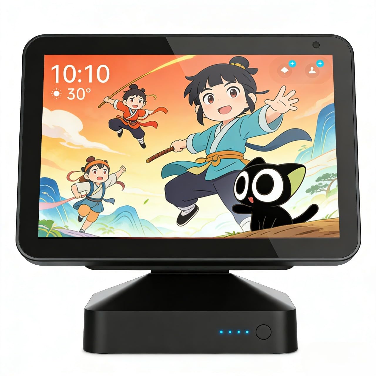 Amazon | Echo Show 8 第 3 世代専用 バッテリースタンド ブラック